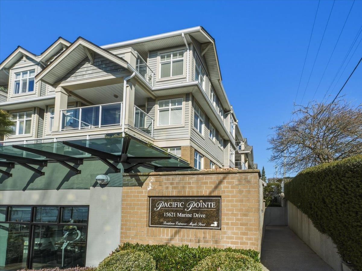 Apartment for sale in White Rock, South Surrey White Rock, 409 15621 Marine Drive, 263117943 | Realtylink.org