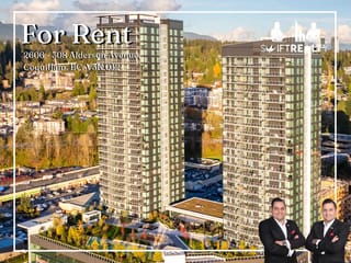 Apartment for rent in Coquitlam, Coquitlam, 2606 308 Alderson Avenue, 263118361 | Realtylink.org