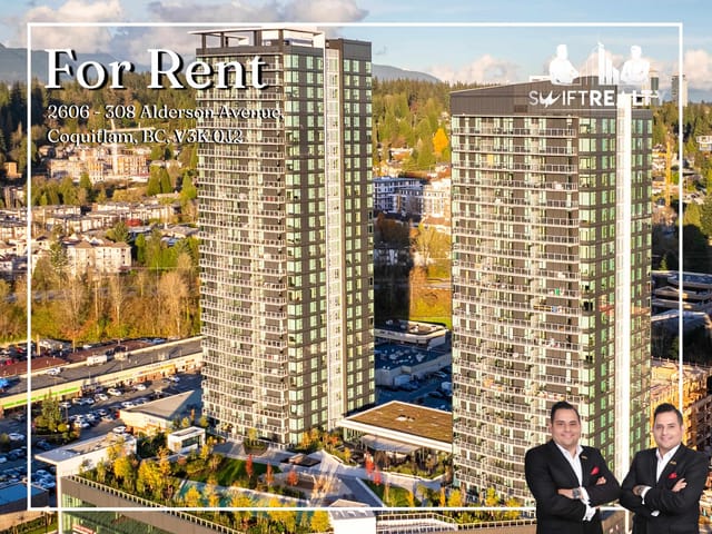 Apartment for rent in Coquitlam, Coquitlam, 2606 308 Alderson Avenue, 263118361 | Realtylink.org