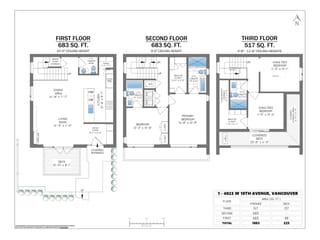 Townhouse for sale in Vancouver, Vancouver West, 1 4023 W 18th Avenue, 263118463 | Realtylink.org