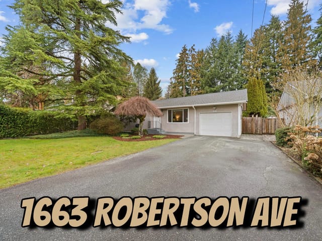 House for sale in Port Coquitlam, Port Coquitlam, 1663 Robertson Avenue, 263118959 | Realtylink.org