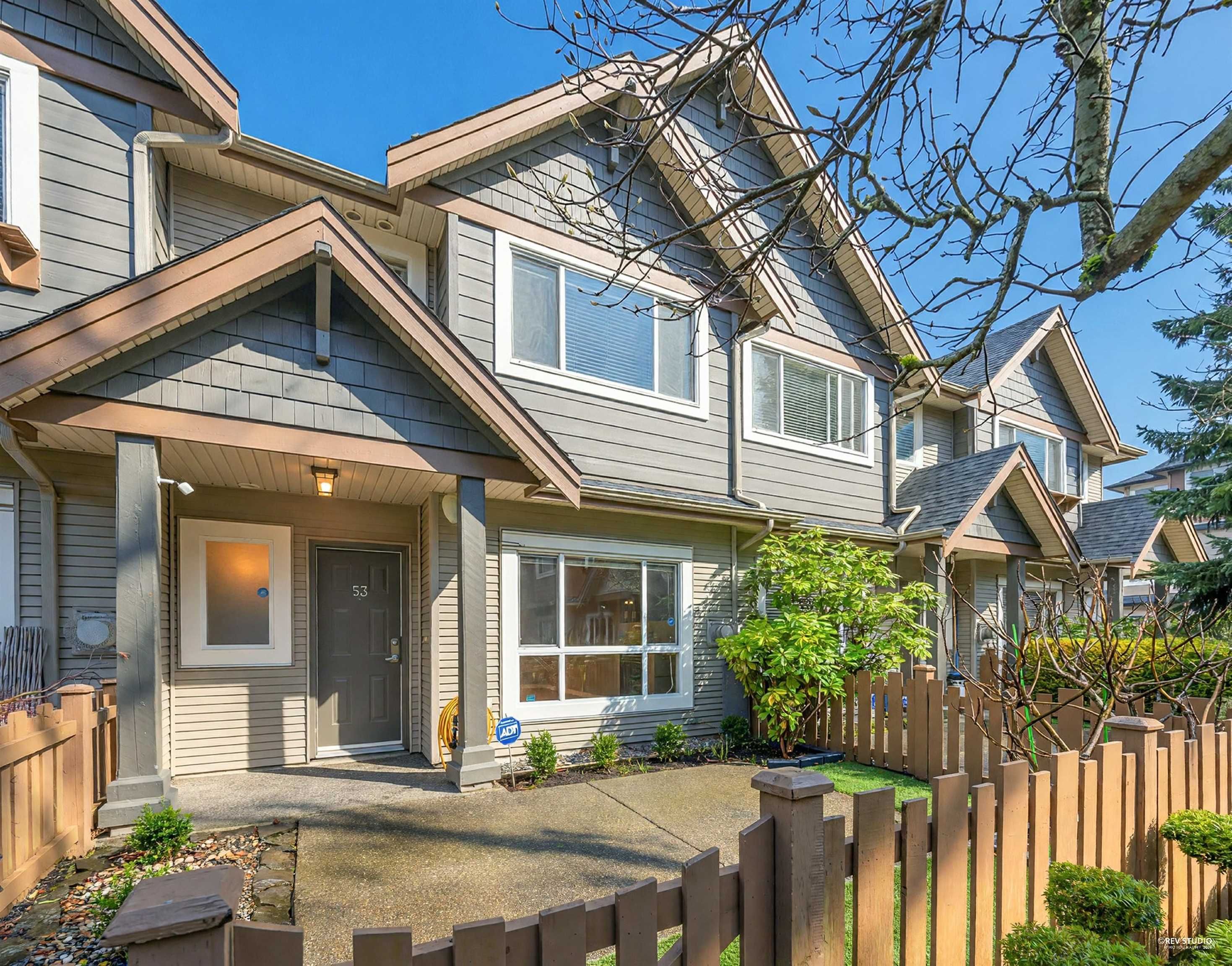 Townhouse for sale in Richmond, Richmond, 53 7733 Heather Street, 263119831 | Realtylink.org