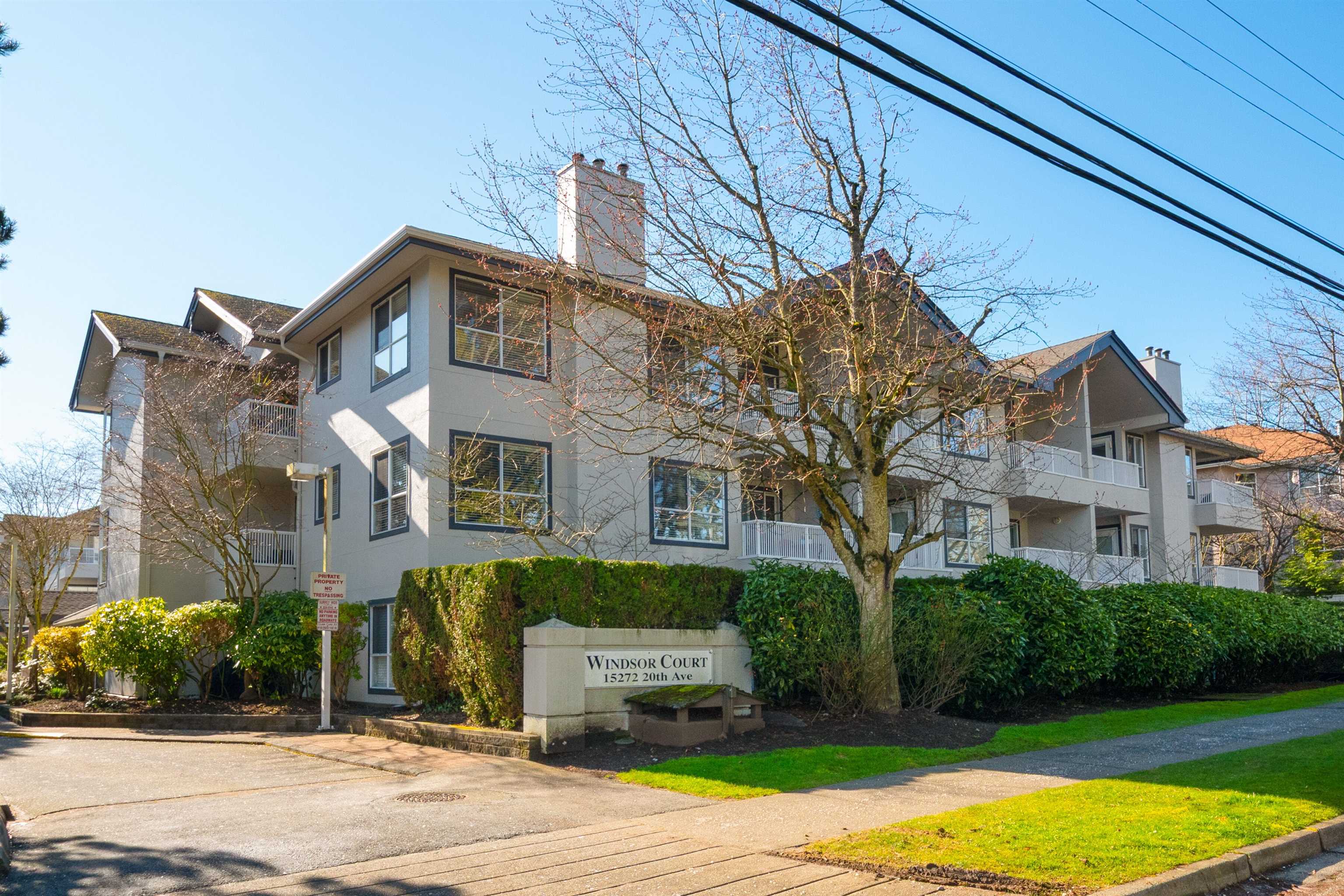Apartment for sale in Surrey, South Surrey White Rock, 311 15272 20 Avenue, 263119989 | Realtylink.org