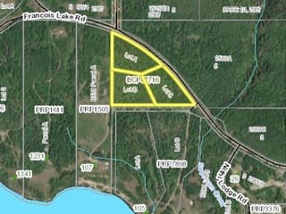 Lot for sale in Fraser Lake, Vanderhoof And Area, LOTS A,B C Francois Lake Road, 263120429 | Realtylink.org