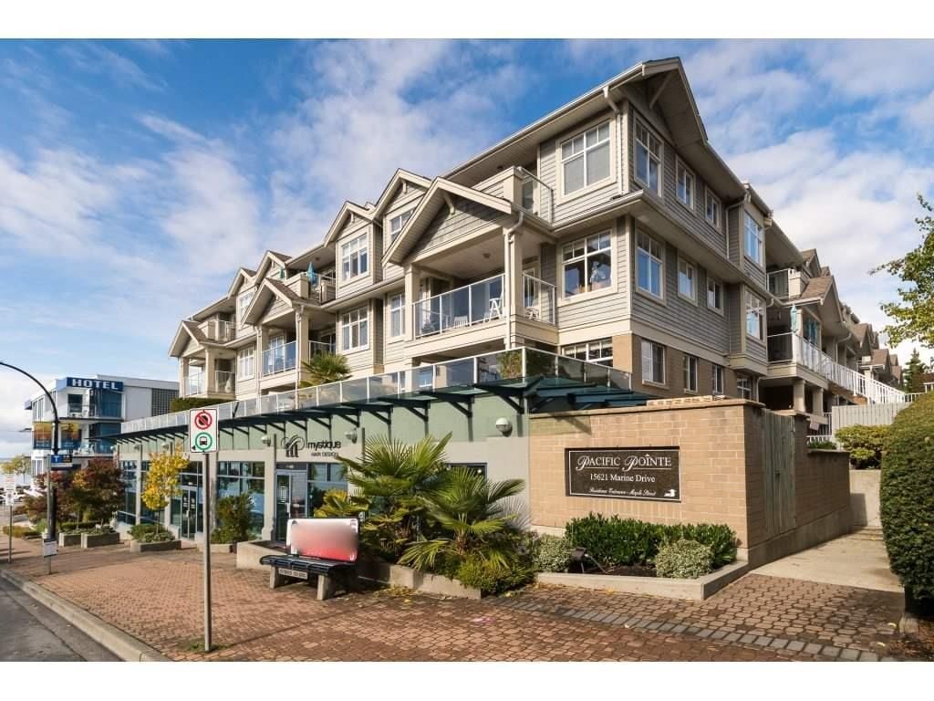 Apartment for sale in White Rock, South Surrey White Rock, 205 15621 Marine Drive, 263120555 | Realtylink.org