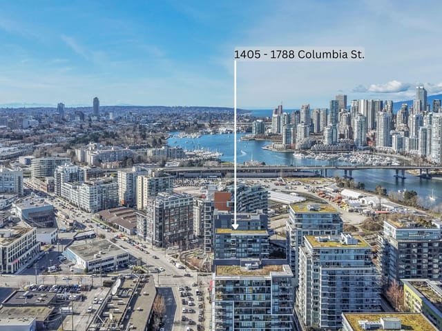 Apartment for sale in Vancouver, Vancouver West, 1405 1788 Columbia Street, 263120850 | Realtylink.org