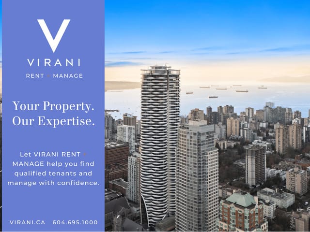 Apartment for rent in Vancouver, Vancouver West, 1507 1033 Nelson Street, 263121839 | Realtylink.org