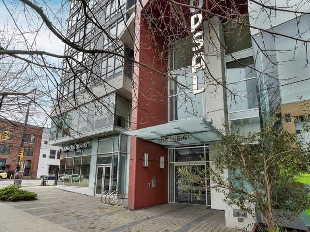 Apartment for sale in Vancouver, Vancouver East, 1604 1775 Quebec Street, 263122440 | Realtylink.org
