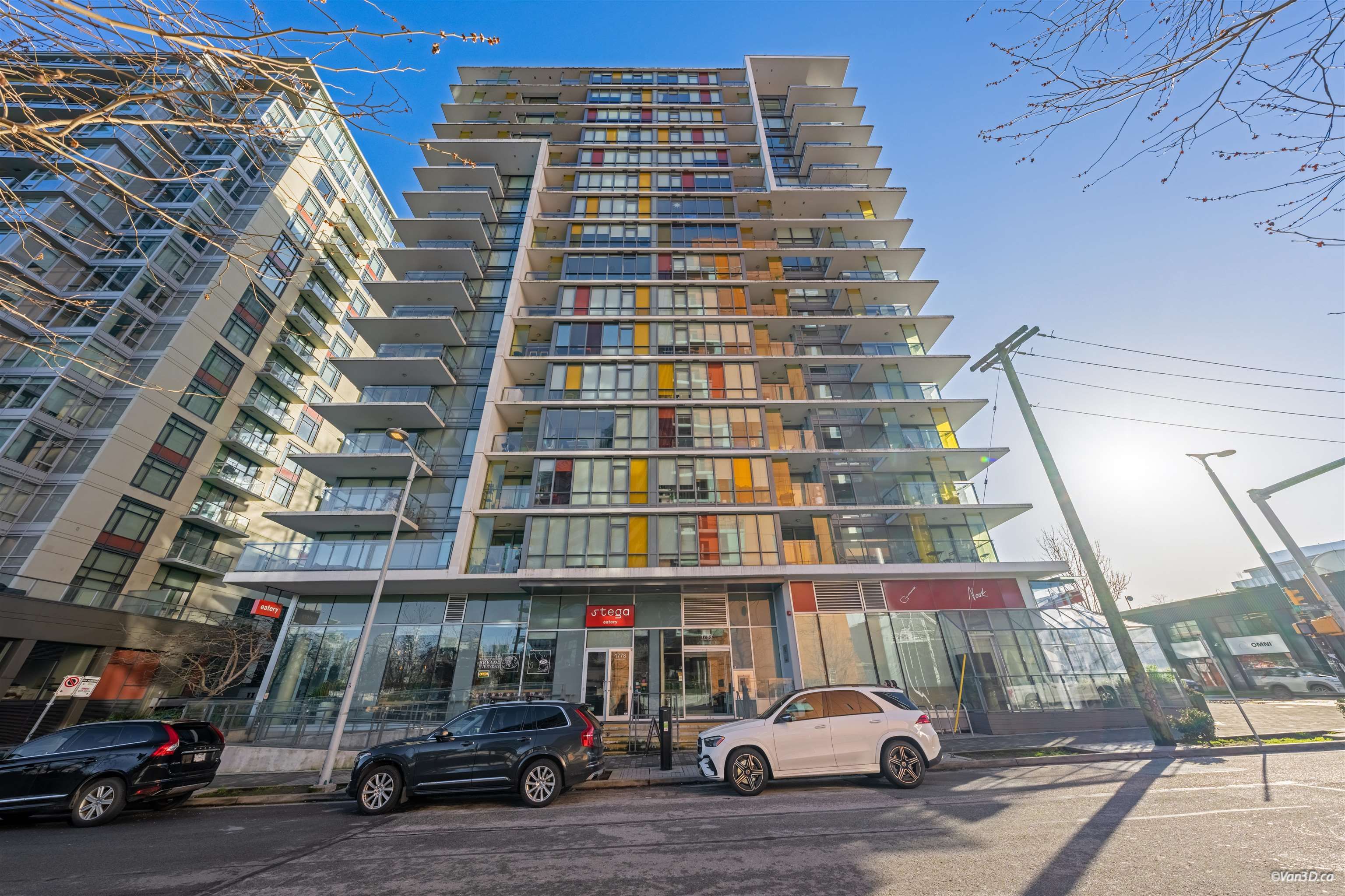 Apartment for sale in Vancouver, Vancouver West, 1507 1788 Columbia Street, 263122516 | Realtylink.org