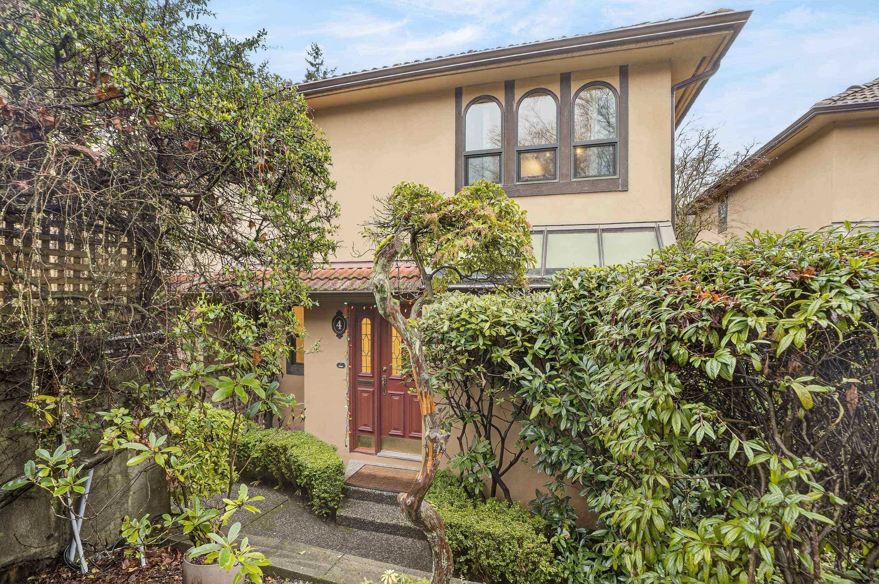 Townhouse for sale in Vancouver, Vancouver West, 4 3301 W 16th Avenue, 263122528 | Realtylink.org