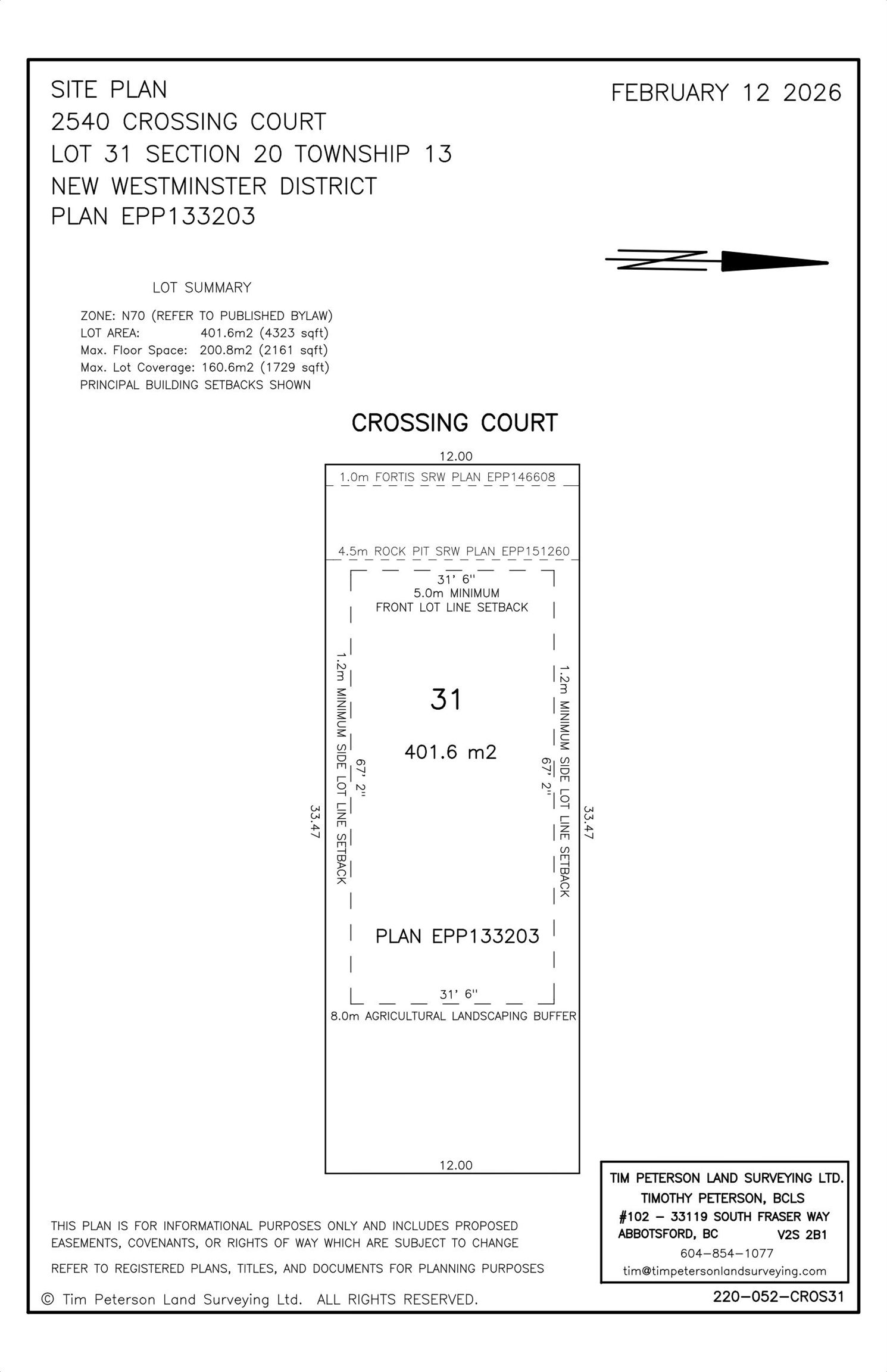 Lot for sale in Abbotsford, Abbotsford, 2540 Crossing Court, 263122615 | Realtylink.org