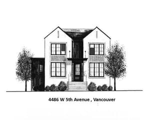 House for sale in Vancouver, Vancouver West, 4486 W 5th Avenue, 263123179 | Realtylink.org
