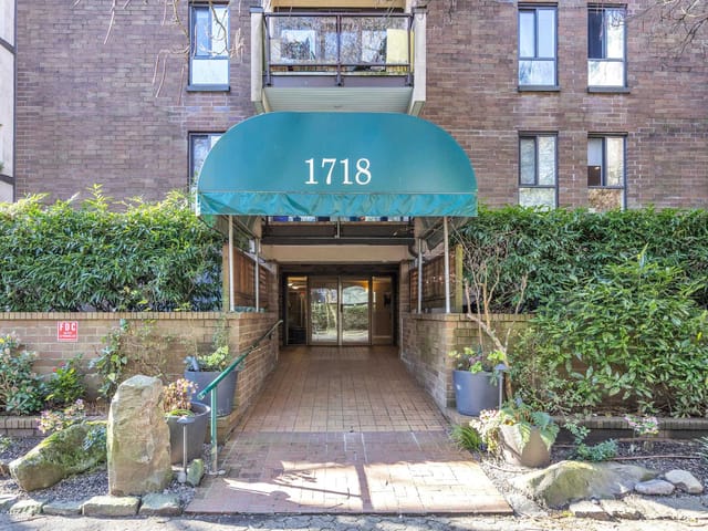 Apartment for sale in Vancouver, Vancouver West, 401 1718 Nelson Street, 263123916 | Realtylink.org