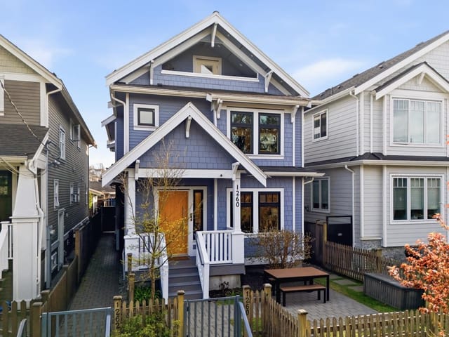 1/2 Duplex for sale in Vancouver, Vancouver East, 1260 E 14th Avenue, 263126422 | Realtylink.org