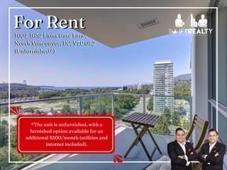 Apartment for rent in North Vancouver, North Vancouver, 1604 1632 Lions Gate Lane, 263126484 | Realtylink.org