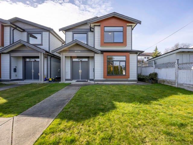 1/2 Duplex for sale in Burnaby, Burnaby South, 4036 Moscrop Street, 263128748 | Realtylink.org