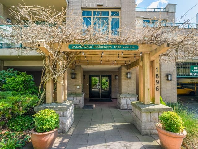 Apartment for sale in West Vancouver, West Vancouver, 205 1896 Marine Drive, 263129512 | Realtylink.org