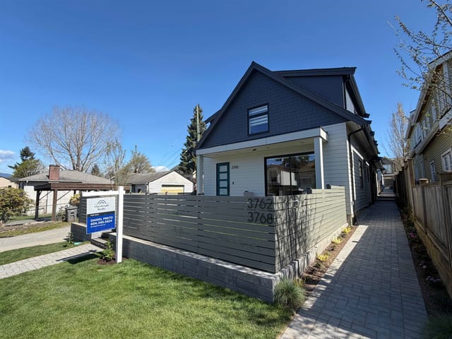 1/2 Duplex for sale in Vancouver, Vancouver East, 3760 Fleming Street, 263130607 | Realtylink.org