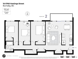 Apartment for sale in Burnaby, Burnaby North, 18 5760 Hastings Street, 263133640 | Realtylink.org