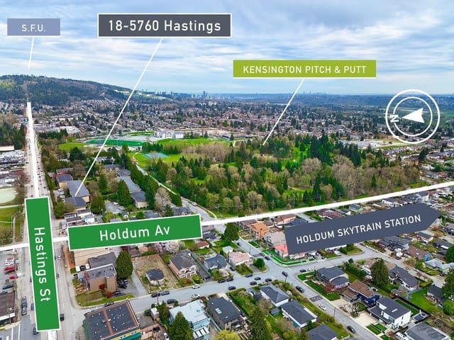 Apartment for sale in Burnaby, Burnaby North, 18 5760 Hastings Street, 263133640 | Realtylink.org