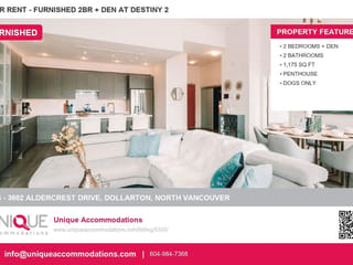 Apartment for rent in North Vancouver, North Vancouver, 504 3602 Aldercrest Drive Drive, 263134106 | Realtylink.org