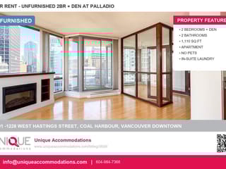 Apartment for rent in Vancouver, Vancouver West, 1701 1228 Hastings Street, 263134151 | Realtylink.org