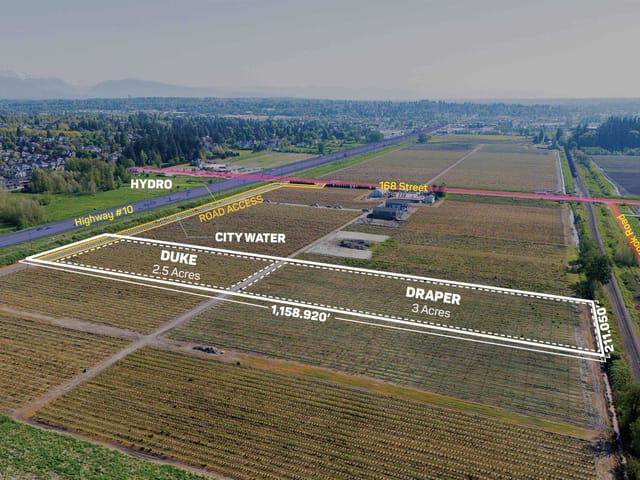 Lot for sale in Surrey, Cloverdale, 16623 Colebrook Road, 263136232 | Realtylink.org