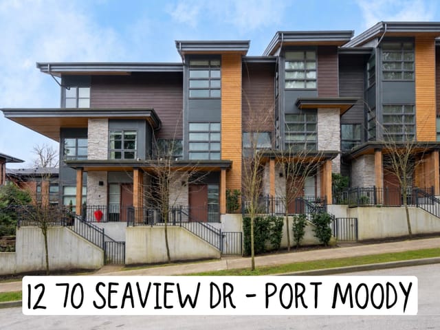Townhouse for sale in Port Moody, Port Moody, 12 70 Seaview Drive, 263141033 | Realtylink.org