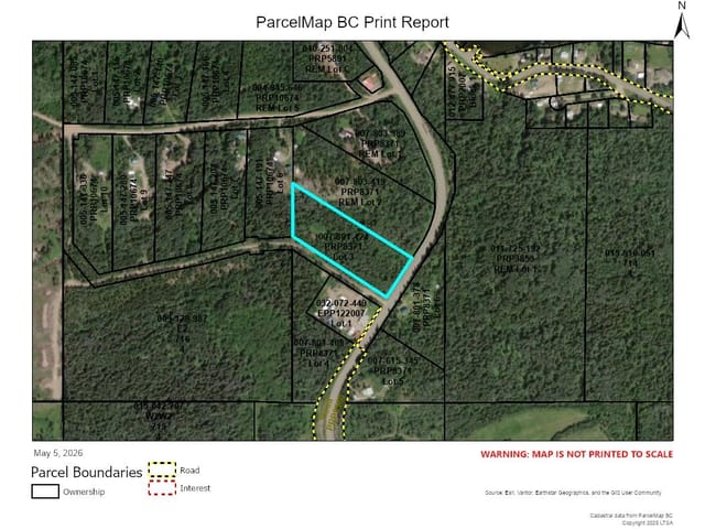 Lot for sale in Burns Lake, Burns Lake, LOT 3 Keefes Landing Road, 263141523 | Realtylink.org