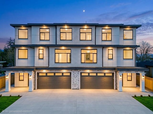 1/2 Duplex for sale in Surrey, North Surrey, 2 14259 Park Drive, 263141648 | Realtylink.org