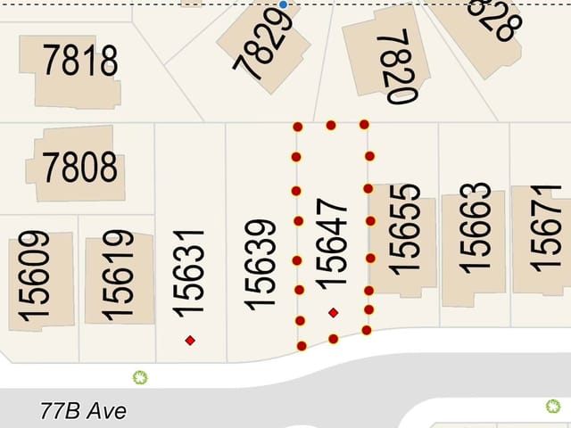 Lot for sale in Surrey, Surrey, 15647 77b Avenue, 263141820 | Realtylink.org