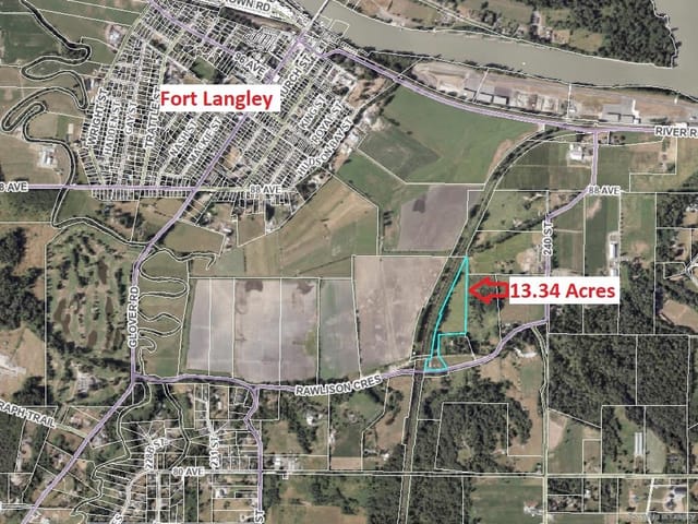 Lot for sale in Langley, Langley, 13.34AC Rawlison Crescent, 263142237 | Realtylink.org