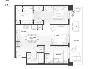Apartment for sale in Burnaby, Burnaby North, 3804 2135 Springer Avenue, 263142301 | Realtylink.org
