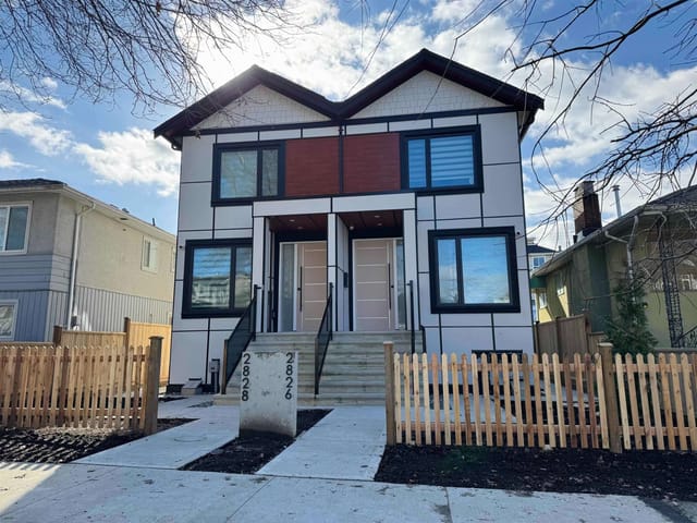 1/2 Duplex for sale in Vancouver, Vancouver East, 2828 Cheyenne Avenue, 263143262 | Realtylink.org