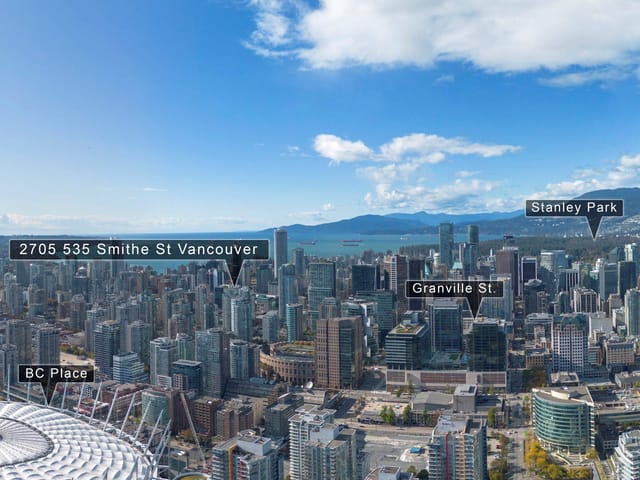 Apartment for sale in Vancouver, Vancouver West, 2705 535 Smithe Street, 263144664 | Realtylink.org