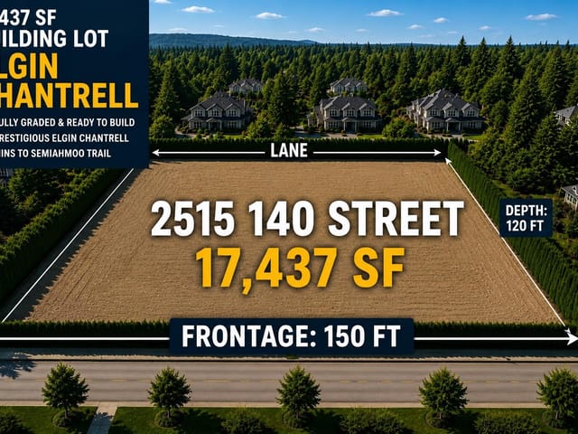 Lot for sale in Surrey, South Surrey White Rock, 2515 140 Street, 263145573 | Realtylink.org