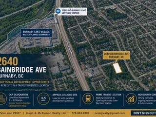 House for sale in Burnaby, Burnaby North, 2640 Bainbridge Avenue, 263145727 | Realtylink.org