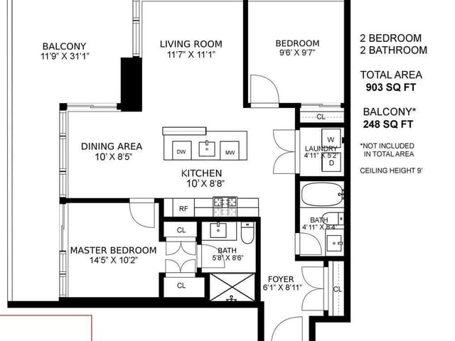 Apartment for rent in Burnaby, Burnaby South, 2605 6098 Station Street, 263146095 | Realtylink.org
