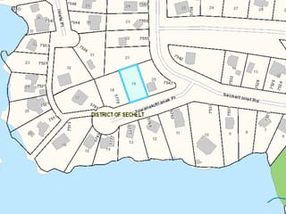 Lot for sale in Sechelt, Sunshine Coast, Lot 19 Tuwanek Place, 263146199 | Realtylink.org