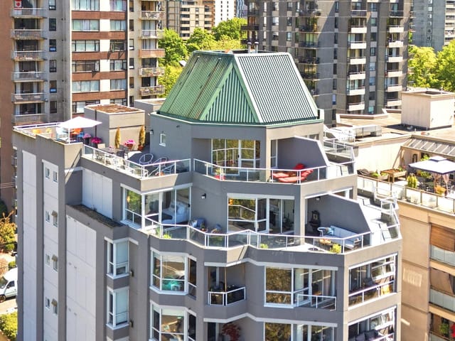Apartment for sale in Vancouver, Vancouver West, 701 1771 Nelson Street, 263146418 | Realtylink.org
