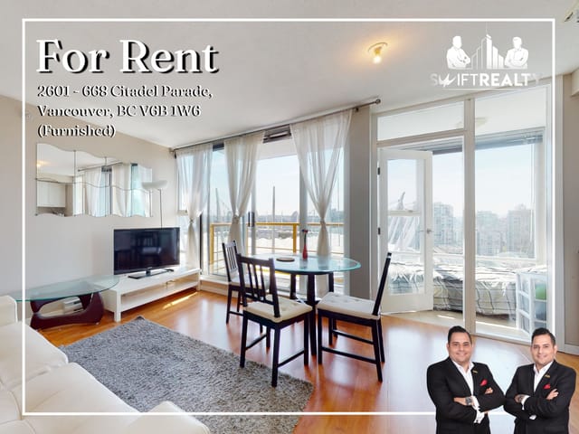 Apartment for rent in Vancouver, Vancouver West, 2601 668 Citadel Parade, 263146703 | Realtylink.org