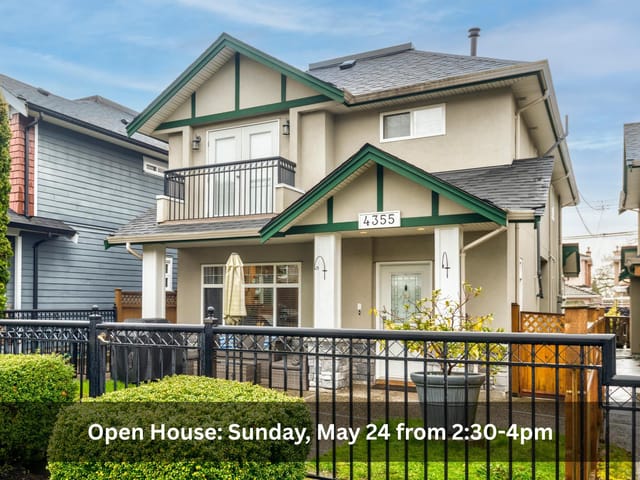 1/2 Duplex for sale in Burnaby, Burnaby North, 4355 Albert Street, 263147056 | Realtylink.org