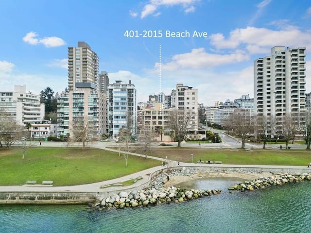 Apartment for sale in Vancouver, Vancouver West, 401 2015 Beach Avenue, 263147207 | Realtylink.org