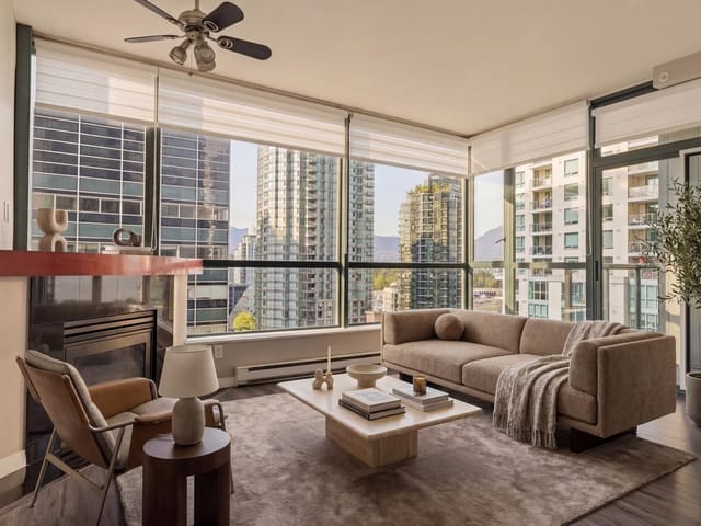 Apartment for sale in Vancouver, Vancouver West, 905 1239 W Georgia Street, 263148241 | Realtylink.org