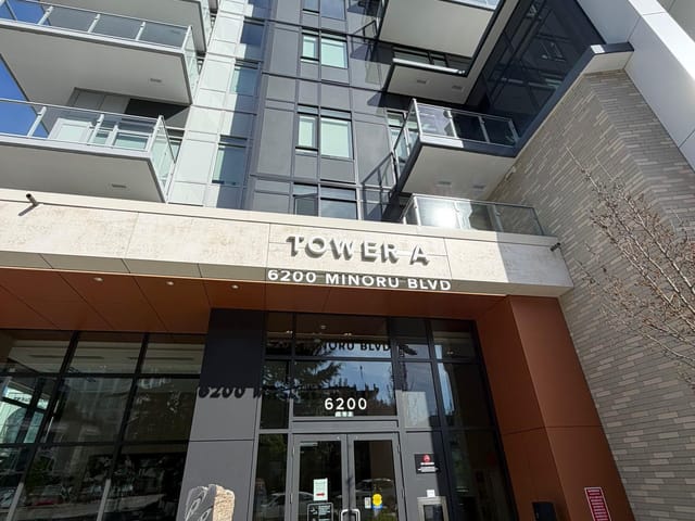 Apartment for rent in Richmond, Richmond, 517 6200 Minoru Boulevard, 263148852 | Realtylink.org