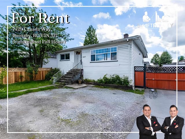 House for rent in Burnaby, Burnaby East, 7429 Canada Way, 263149293 | Realtylink.org