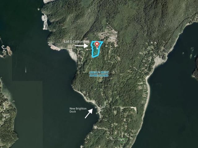 Lot for sale in Gambier Island, Sunshine Coast, Lot G Cotton Bay Road, 263151760 | Realtylink.org