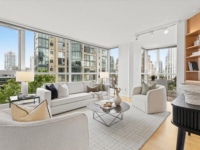 Apartment for sale in Vancouver, Vancouver West, 708 1188 Richards Street, 263151839 | Realtylink.org