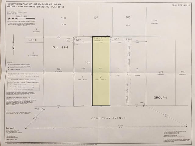 Lot for sale in Port Coquitlam, Port Coquitlam, 1861 Coquitlam Avenue, 263152061 | Realtylink.org