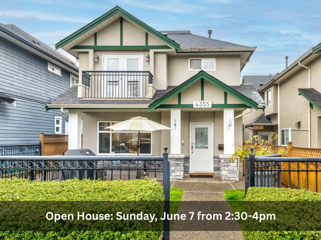 1/2 Duplex for sale in Burnaby, Burnaby North, 4355 Albert Street, 263153606 | Realtylink.org